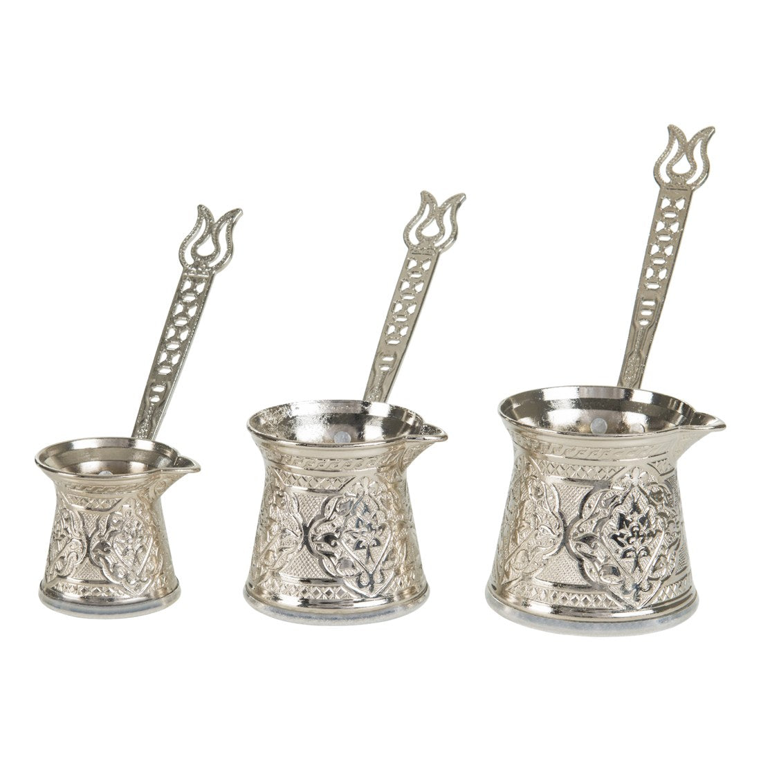 Decorative Coffee Pot Set - Triple - White - Acar catalog image