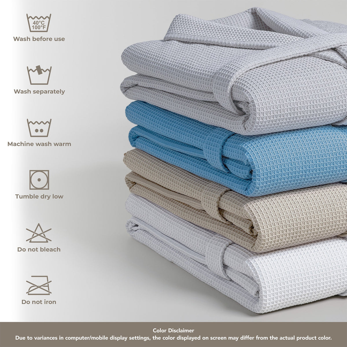 American Soft Linen Luxury Men's 100% Turkish Cotton Bathrobes Wholesale