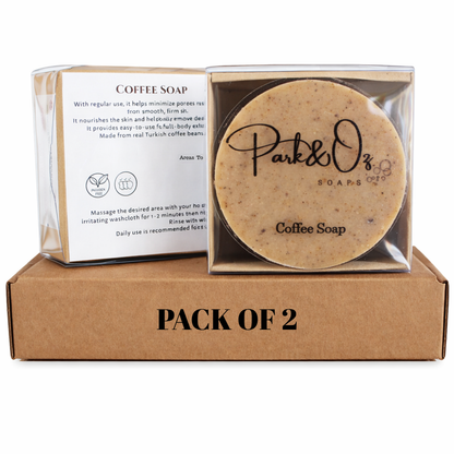Turkish Coffee Cleansing Bars – 2-Pack