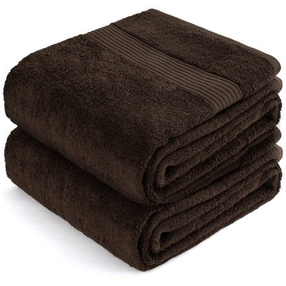 American Soft Linen Bekos 35x70 Inch Jumbo Bath Sheet Set of 2, Wholesale 100% Cotton Turkish Towel Set