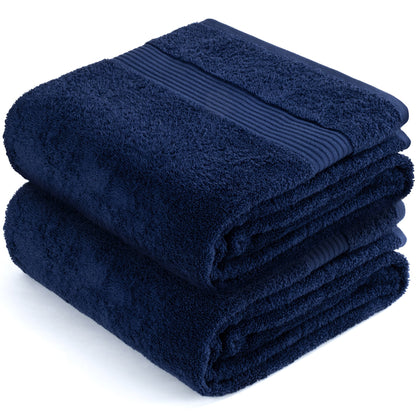 American Soft Linen Bekos 35x70 Inch Jumbo Bath Sheet Set of 2, Wholesale 100% Cotton Turkish Towel Set