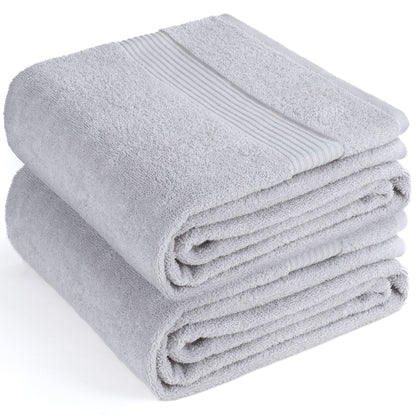 American Soft Linen Bekos 35x70 Inch Jumbo Bath Sheet Set of 2, Wholesale 100% Cotton Turkish Towel Set