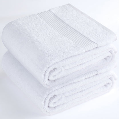 American Soft Linen Bekos 35x70 Inch Jumbo Bath Sheet Set of 2, Wholesale 100% Cotton Turkish Towel Set