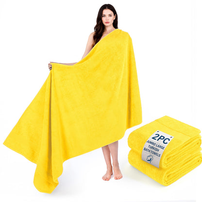 American Soft Linen Bekos 35x70 Inch Jumbo Bath Sheet Set of 2, Wholesale 100% Cotton Turkish Towel Set