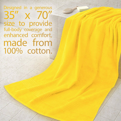 American Soft Linen Bekos 35x70 Inch Jumbo Bath Sheet Set of 2, Wholesale 100% Cotton Turkish Towel Set