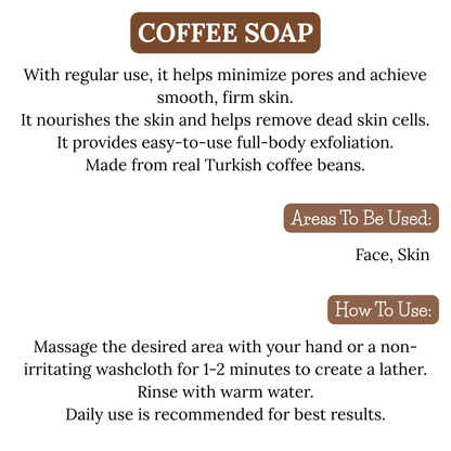 Turkish Coffee Cleansing Bars – 2-Pack