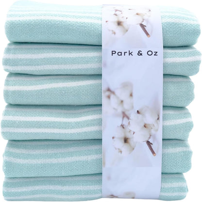 Turkish Cotton Beach Towels – 6-Pack, 72 × 40 in