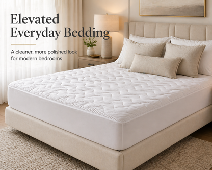 Quilted Waterproof Mattress Protector – Queen