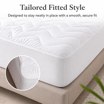 Quilted Waterproof Mattress Protector – Queen