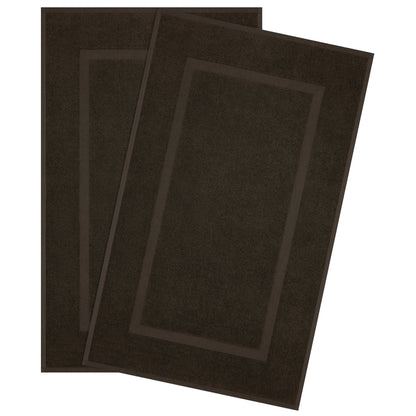 American Soft Linen Bekos 100% Cotton Bath Mat Set, 2 Piece 20x34 inches Wholesale Bath Rugs for Bathroom