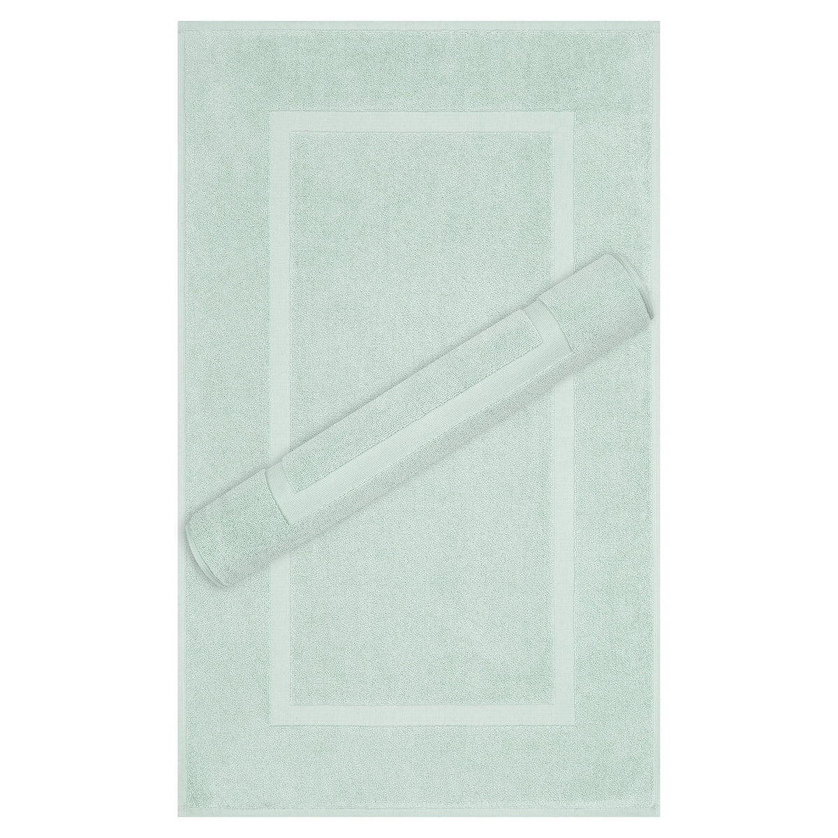 American Soft Linen Bekos 100% Cotton Bath Mat Set, 2 Piece 20x34 inches Wholesale Bath Rugs for Bathroom