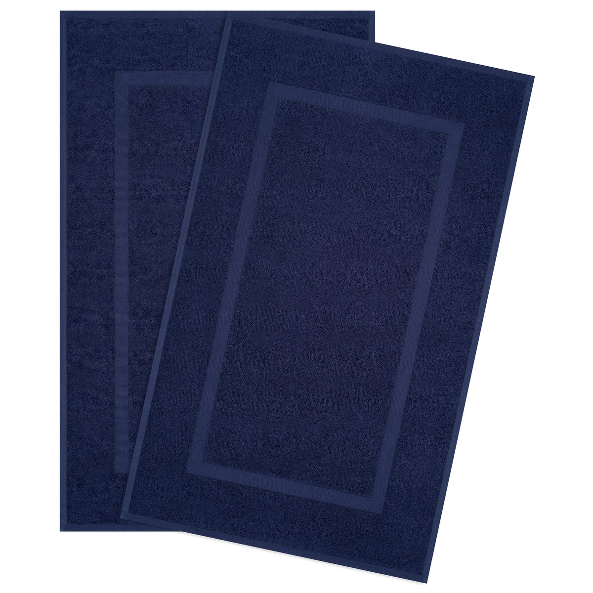 American Soft Linen Bekos 100% Cotton Bath Mat Set, 2 Piece 20x34 inches Wholesale Bath Rugs for Bathroom