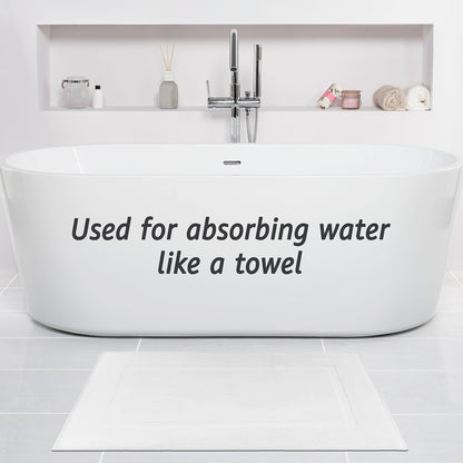 American Soft Linen Bekos 100% Cotton Bath Mat Set, 2 Piece 20x34 inches Wholesale Bath Rugs for Bathroom