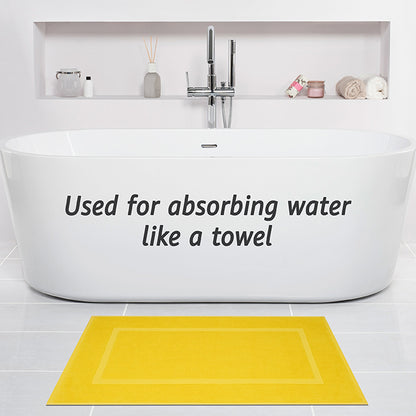 American Soft Linen Bekos 100% Cotton Bath Mat Set, 2 Piece 20x34 inches Wholesale Bath Rugs for Bathroom