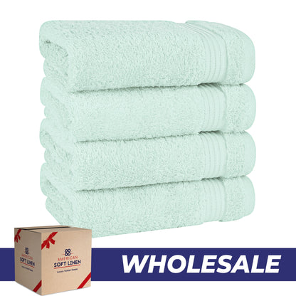 American Soft Linen Bekos 100% Cotton Turkish 4-Piece Hand Towel Sets, Wholesale Luxury Hand Towels