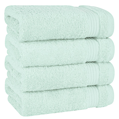 American Soft Linen Bekos 100% Cotton Turkish 4-Piece Hand Towel Sets, Wholesale Luxury Hand Towels