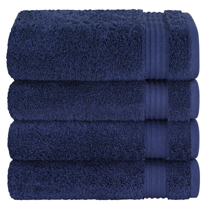 American Soft Linen Bekos 100% Cotton Turkish 4-Piece Hand Towel Sets, Wholesale Luxury Hand Towels
