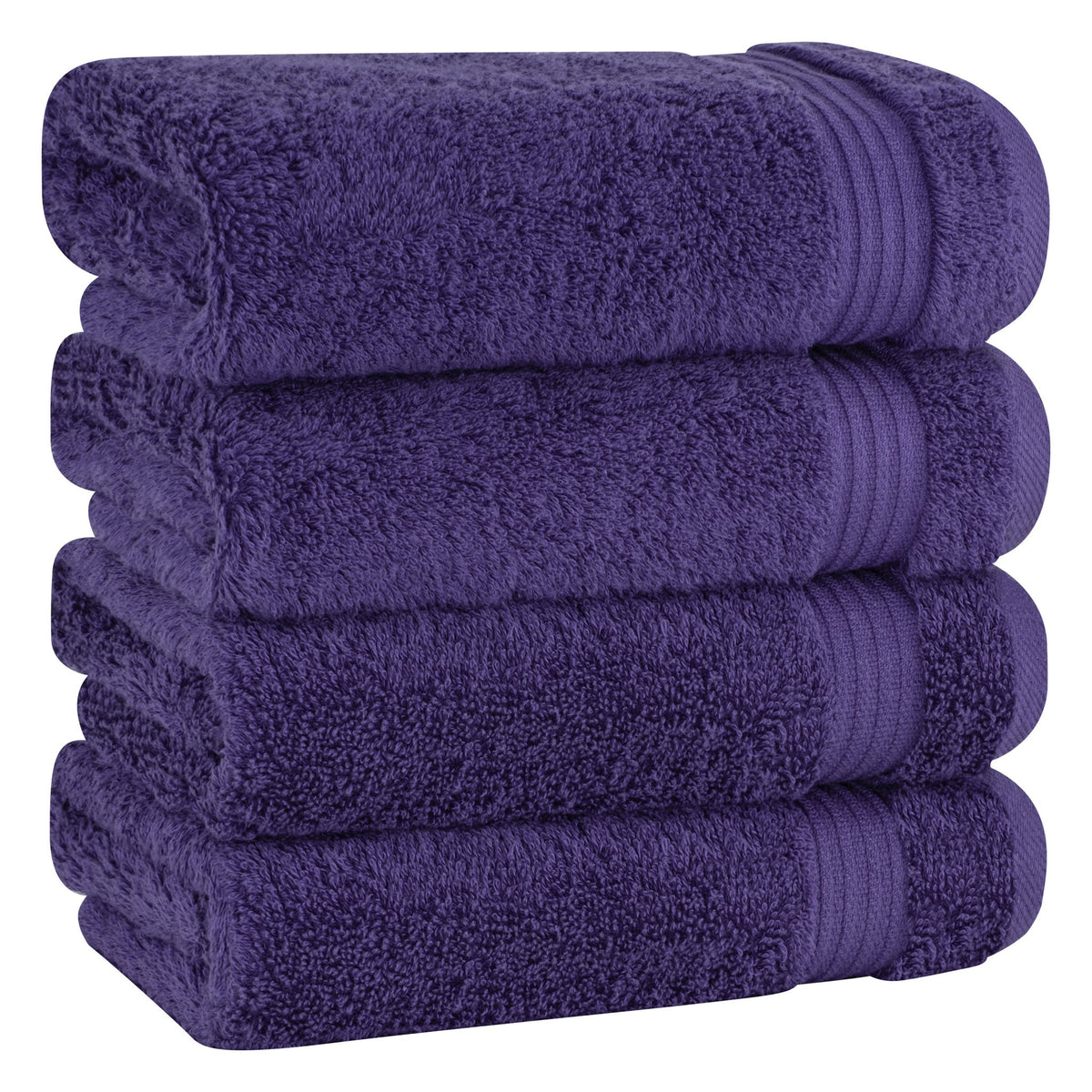 American Soft Linen Bekos 100% Cotton Turkish 4-Piece Hand Towel Sets, Wholesale Luxury Hand Towels