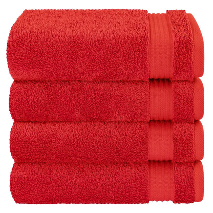 American Soft Linen Bekos 100% Cotton Turkish 4-Piece Hand Towel Sets, Wholesale Luxury Hand Towels