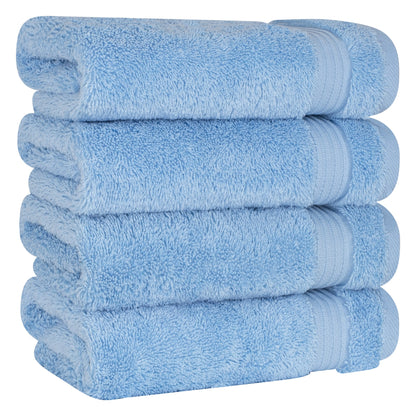 American Soft Linen Bekos 100% Cotton Turkish 4-Piece Hand Towel Sets, Wholesale Luxury Hand Towels