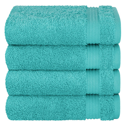 American Soft Linen Bekos 100% Cotton Turkish 4-Piece Hand Towel Sets, Wholesale Luxury Hand Towels