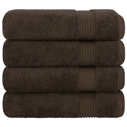 American Soft Linen Bekos 100% Cotton Turkish 4-Piece Bath Towel Sets, Wholesale Luxury Bath Towels