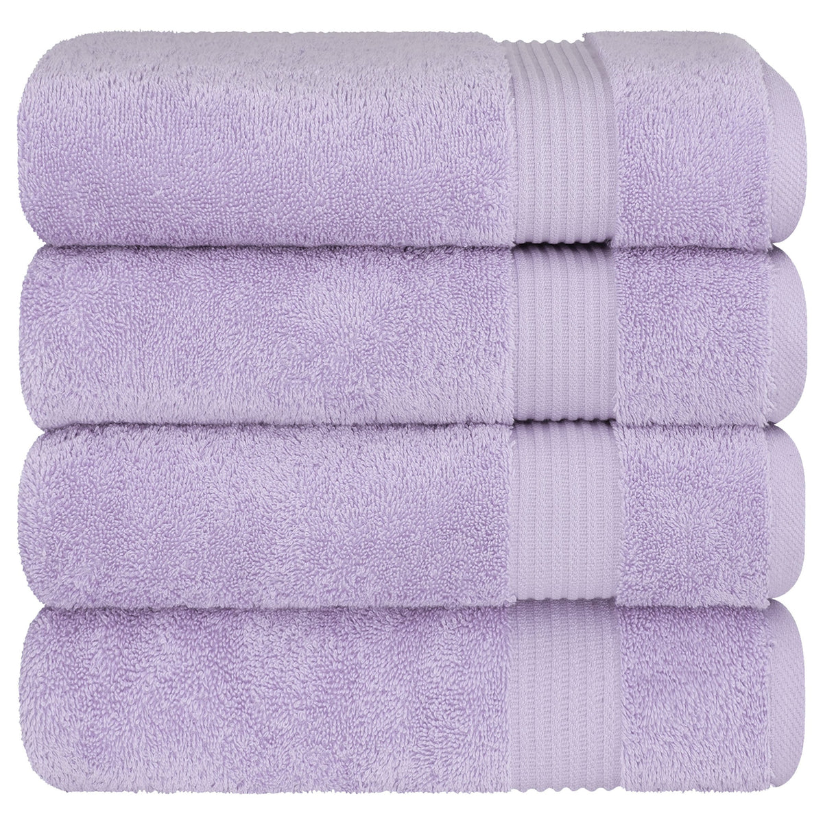 American Soft Linen Bekos 100% Cotton Turkish 4-Piece Bath Towel Sets, Wholesale Luxury Bath Towels