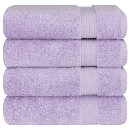 American Soft Linen Bekos 100% Cotton Turkish 4-Piece Bath Towel Sets, Wholesale Luxury Bath Towels