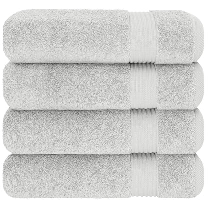 American Soft Linen Bekos 100% Cotton Turkish 4-Piece Bath Towel Sets, Wholesale Luxury Bath Towels