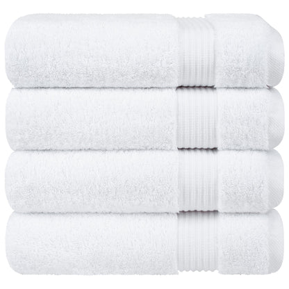 American Soft Linen Bekos 100% Cotton Turkish 4-Piece Bath Towel Sets, Wholesale Luxury Bath Towels