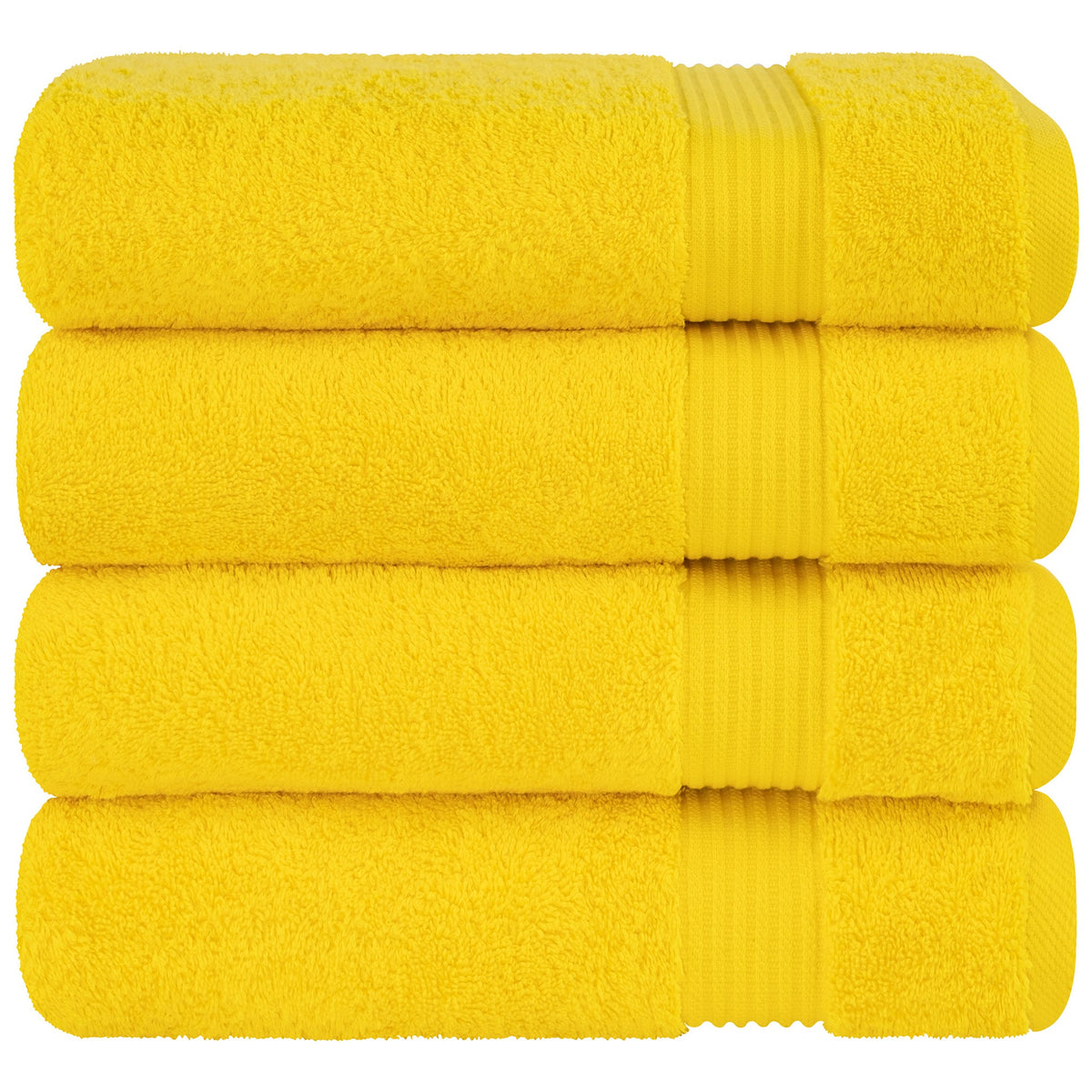 American Soft Linen Bekos 100% Cotton Turkish 4-Piece Bath Towel Sets, Wholesale Luxury Bath Towels