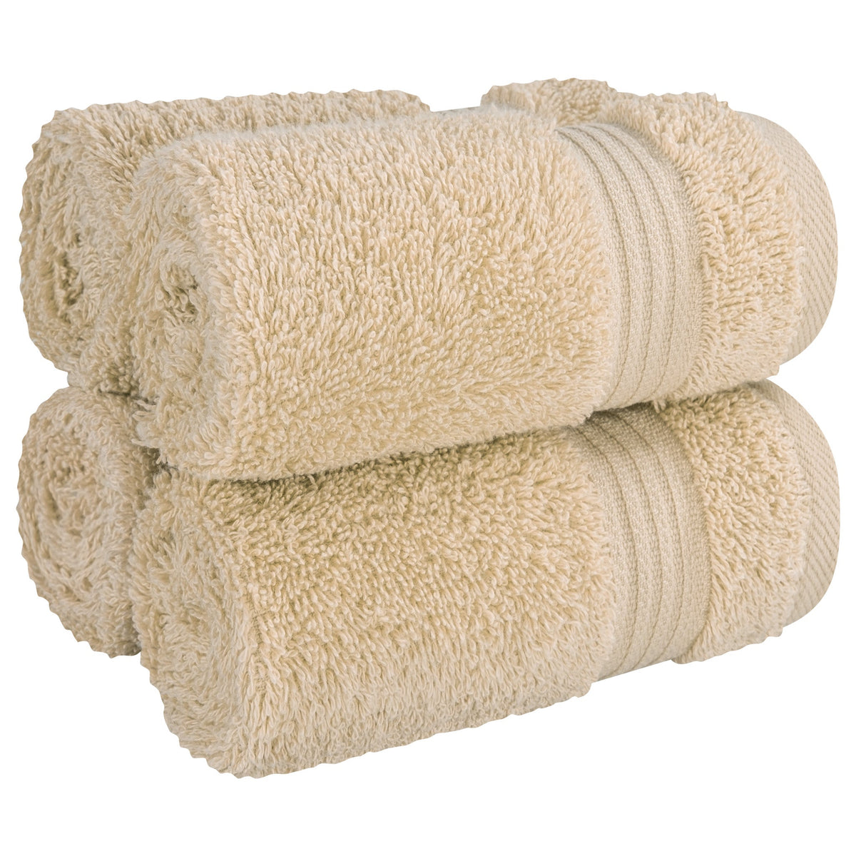American Soft Linen Bekos 100% Cotton Turkish 4-Piece Washcloth Towel Sets, Wholesale Luxury Towels
