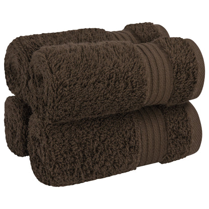 American Soft Linen Bekos 100% Cotton Turkish 4-Piece Washcloth Towel Sets, Wholesale Luxury Towels