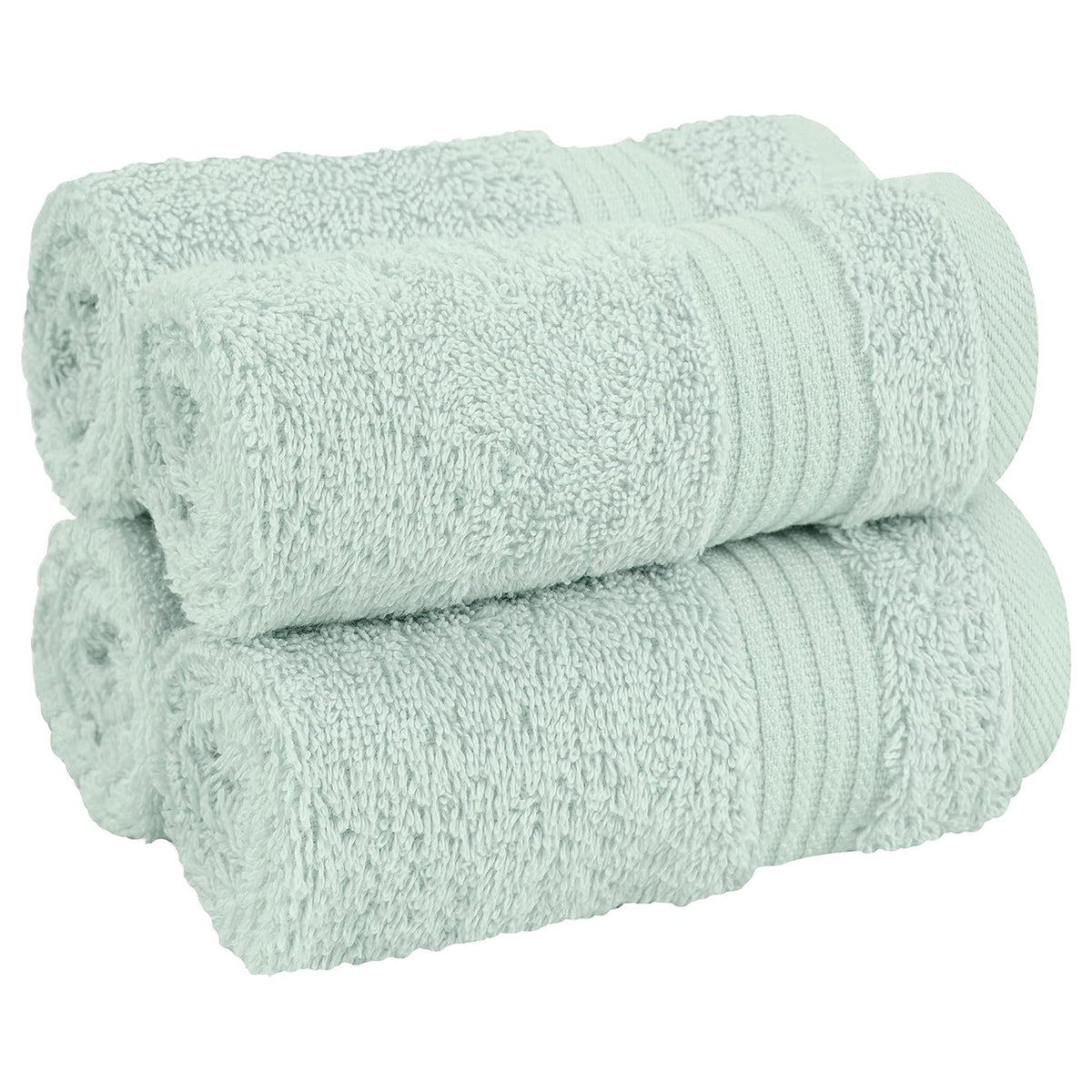 American Soft Linen Bekos 100% Cotton Turkish 4-Piece Washcloth Towel Sets, Wholesale Luxury Towels