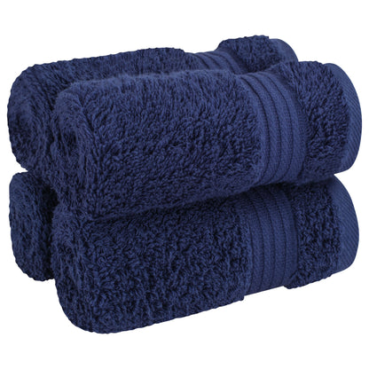 American Soft Linen Bekos 100% Cotton Turkish 4-Piece Washcloth Towel Sets, Wholesale Luxury Towels