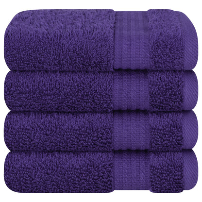 American Soft Linen Bekos 100% Cotton Turkish 4-Piece Washcloth Towel Sets, Wholesale Luxury Towels
