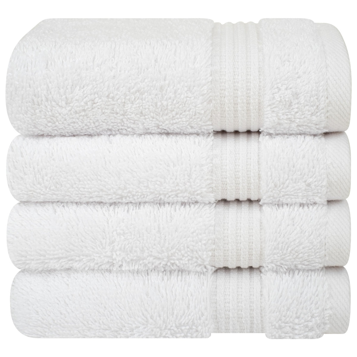American Soft Linen Bekos 100% Cotton Turkish 4-Piece Washcloth Towel Sets, Wholesale Luxury Towels