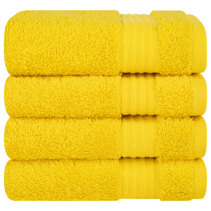 American Soft Linen Bekos 100% Cotton Turkish 4-Piece Washcloth Towel Sets, Wholesale Luxury Towels