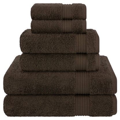 American Soft Linen Bekos 100% Cotton 6-Piece Turkish Bath Towel Sets, Wholesale Luxury Bath Towels