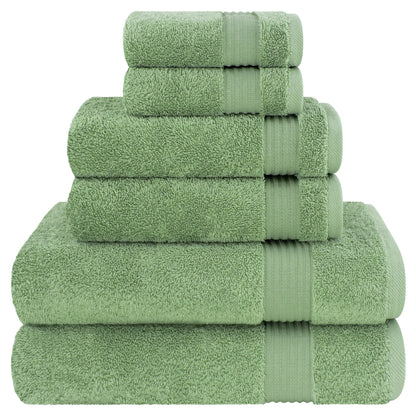 American Soft Linen Bekos 100% Cotton 6-Piece Turkish Bath Towel Sets, Wholesale Luxury Bath Towels