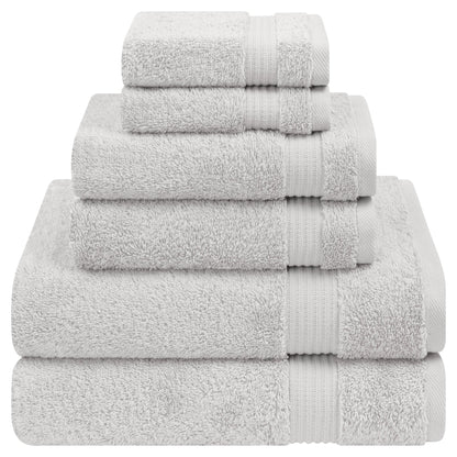 American Soft Linen Bekos 100% Cotton 6-Piece Turkish Bath Towel Sets, Wholesale Luxury Bath Towels