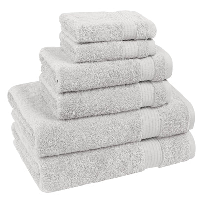 American Soft Linen Bekos 100% Cotton 6-Piece Turkish Bath Towel Sets, Wholesale Luxury Bath Towels