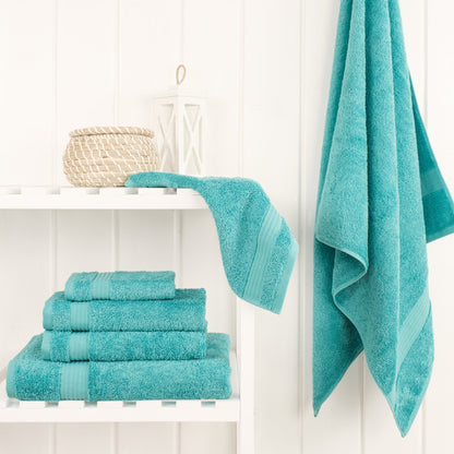 American Soft Linen Bekos 100% Cotton 6-Piece Turkish Bath Towel Sets, Wholesale Luxury Bath Towels