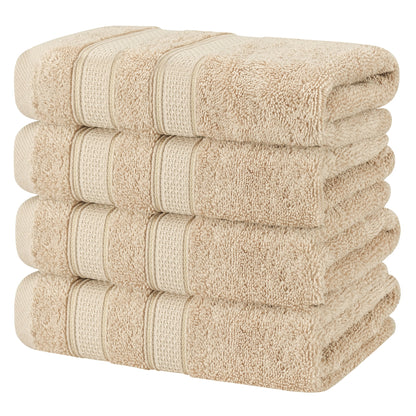 Salem 4 Piece 100% Cotton Luxury Turkish Hand Towel Sets - Wholesale hand towels