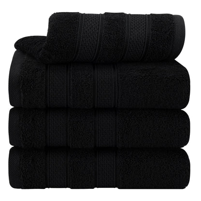Salem 4 Piece 100% Cotton Luxury Turkish Hand Towel Sets - Wholesale hand towels