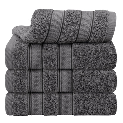 Salem 4 Piece 100% Cotton Luxury Turkish Hand Towel Sets - Wholesale hand towels