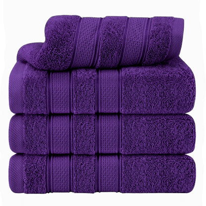 Salem 4 Piece 100% Cotton Luxury Turkish Hand Towel Sets - Wholesale hand towels