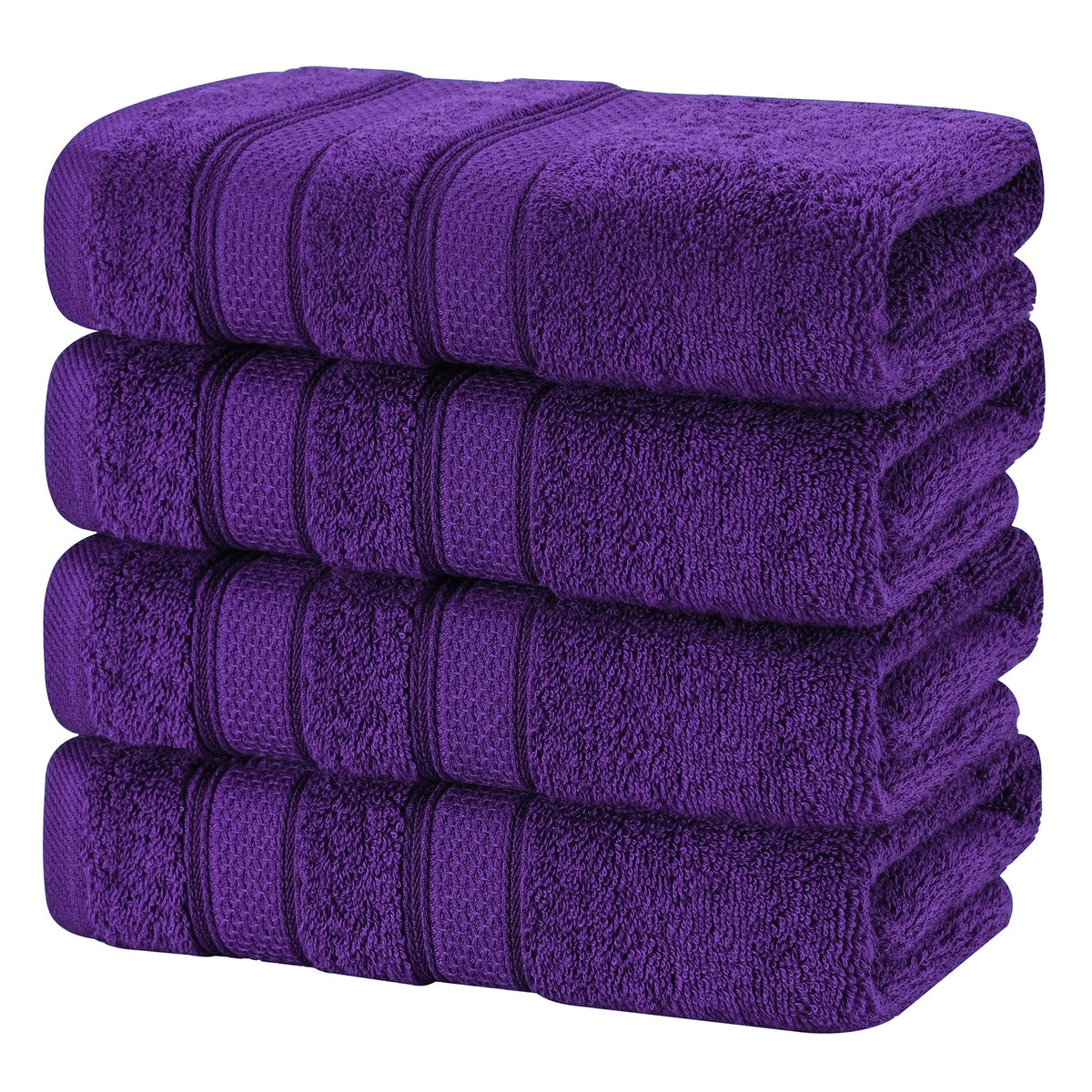 Salem 4 Piece 100% Cotton Luxury Turkish Hand Towel Sets - Wholesale hand towels