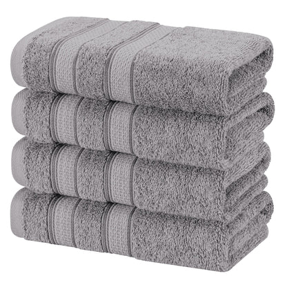 Salem 4 Piece 100% Cotton Luxury Turkish Hand Towel Sets - Wholesale hand towels