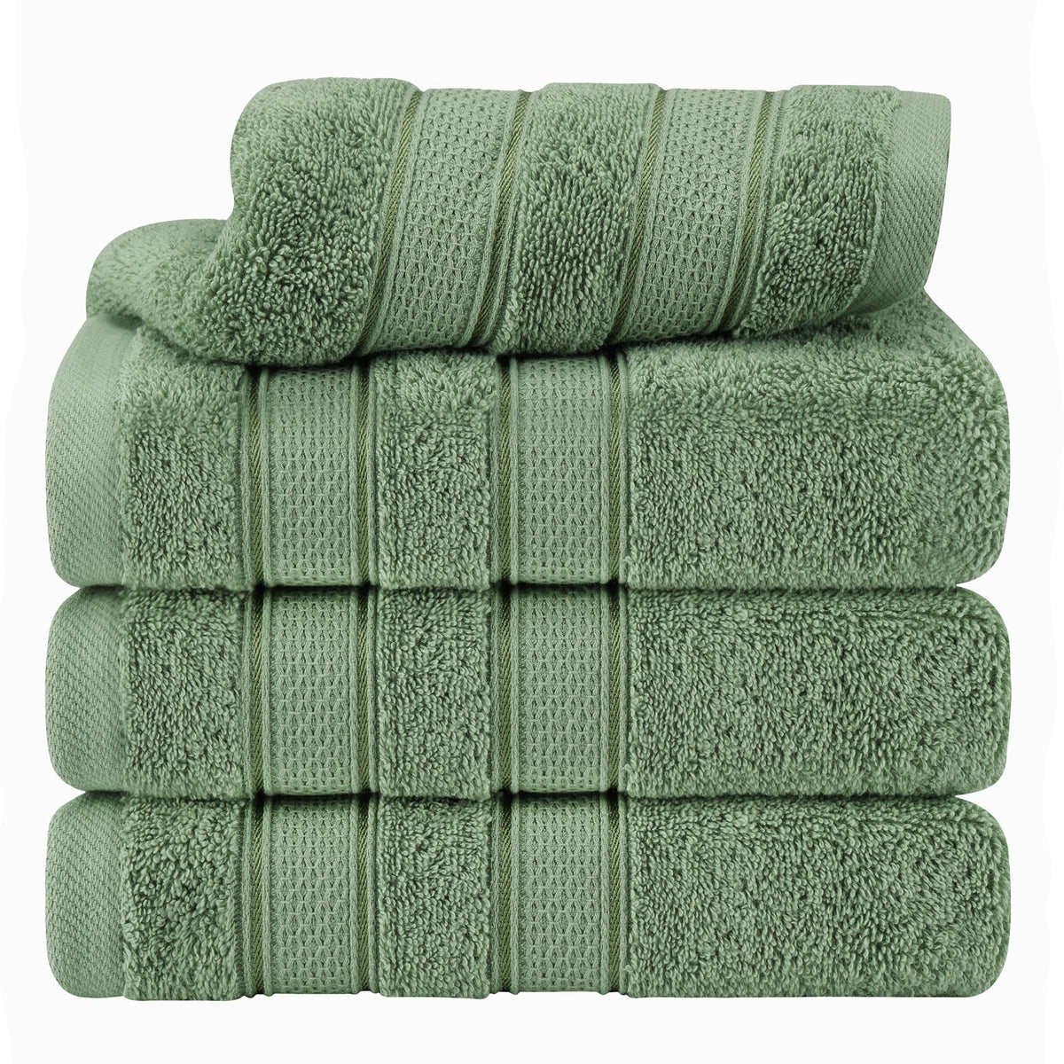 Salem 4 Piece 100% Cotton Luxury Turkish Hand Towel Sets - Wholesale hand towels